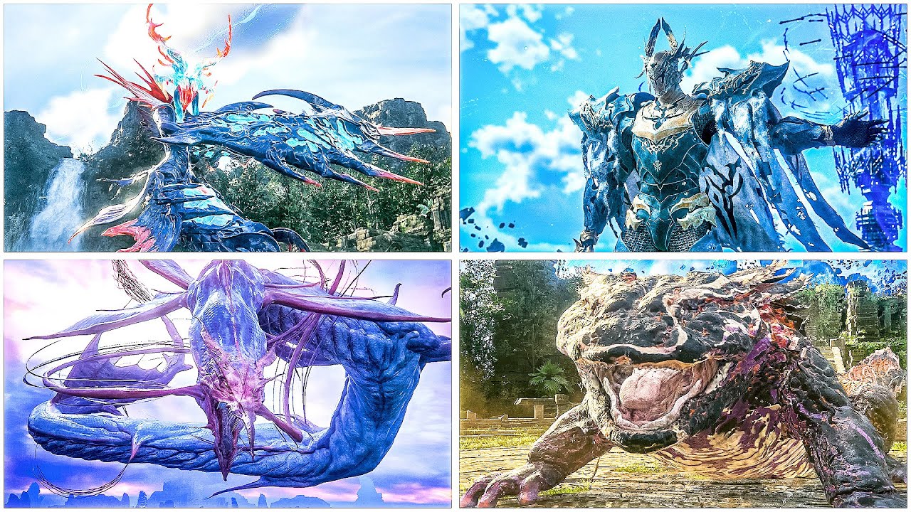 Final Fantasy 16 The Rising Tide - All Bosses & Ending (FF16 DLC) PS5