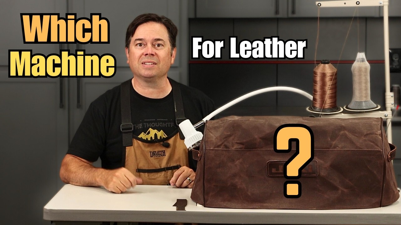 Which Industrial Sewing Machine for Leather? Plus picking the right servo motor and accessories