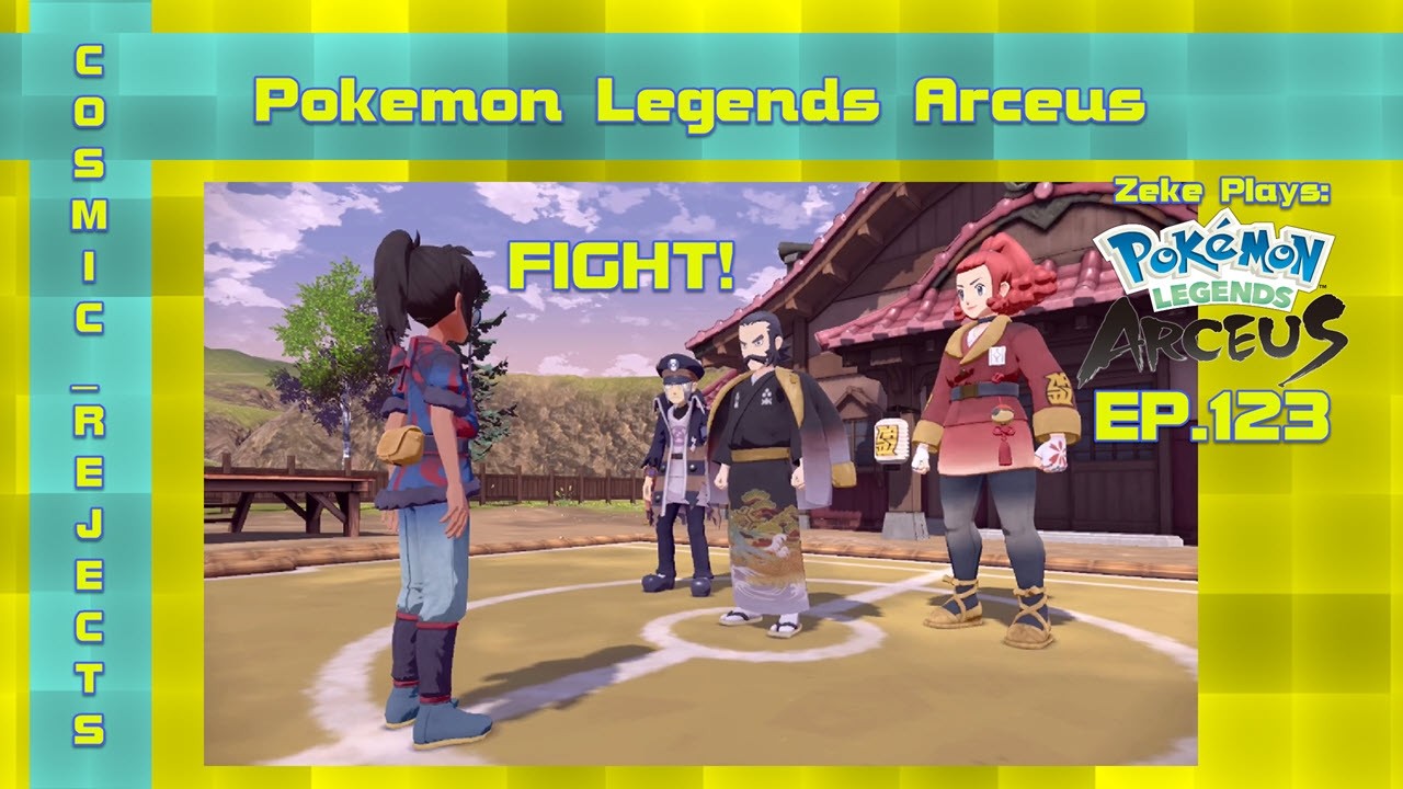 FIGHT! | Pokémon Legends: Arceus | EP.123 (Zeke Plays)