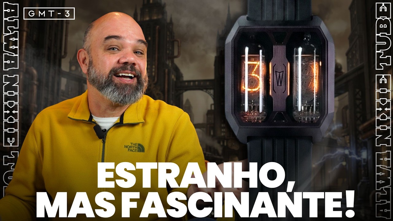 O Relógio Mais Esquisito (E Fascinante) Que Já Vi - Alwa Nixie Tube 