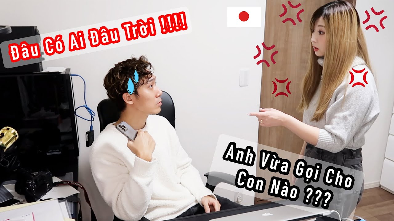 Troll Vợ Nhật | Giả Vờ Gọi Điện Thoại Cho 