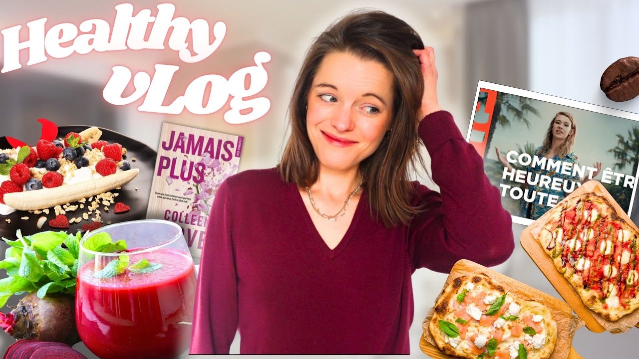 Healthy vLog - Motivation fin de l'hiver, recettes santé, nettoyage congélateur et self care