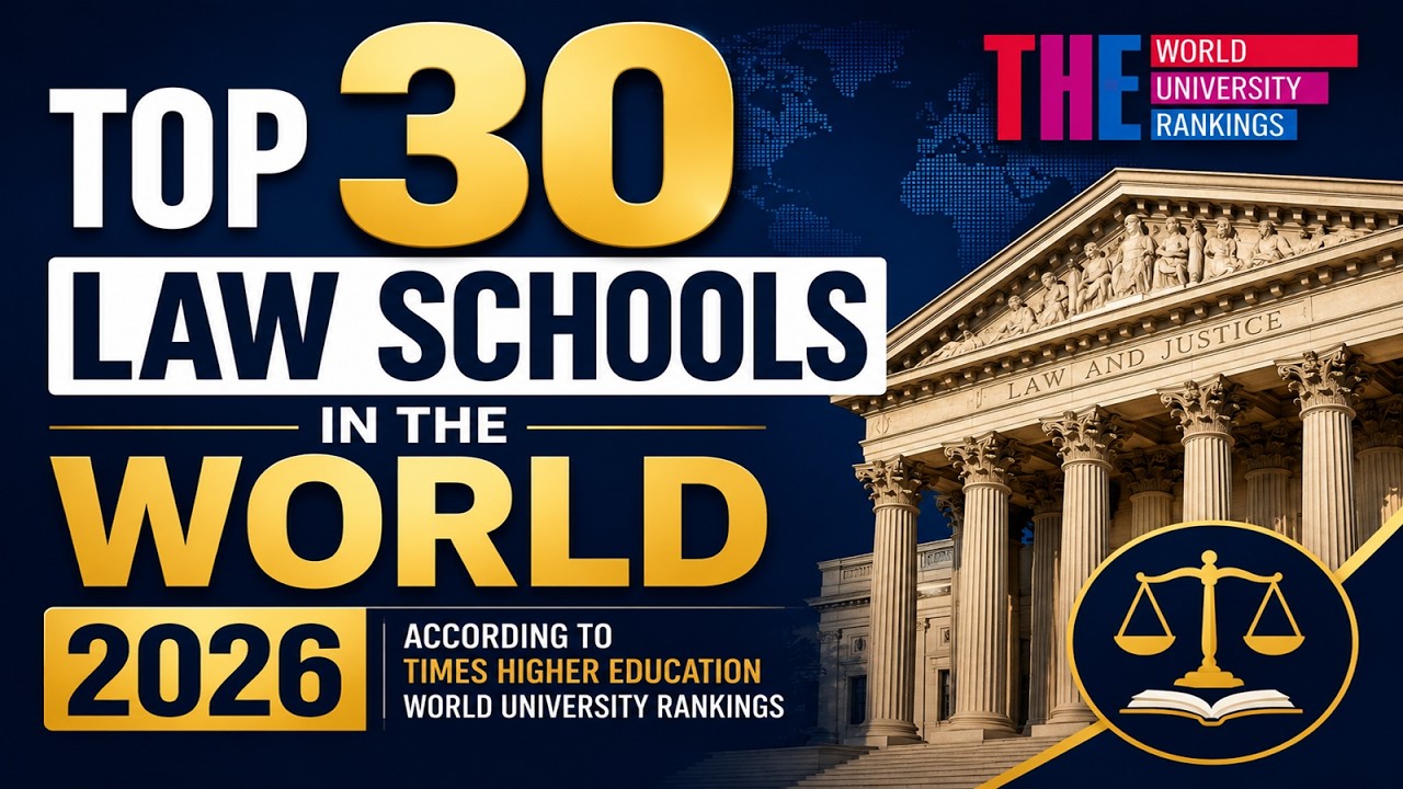 Best Law Schools in the World || Top 30 Global Rankings