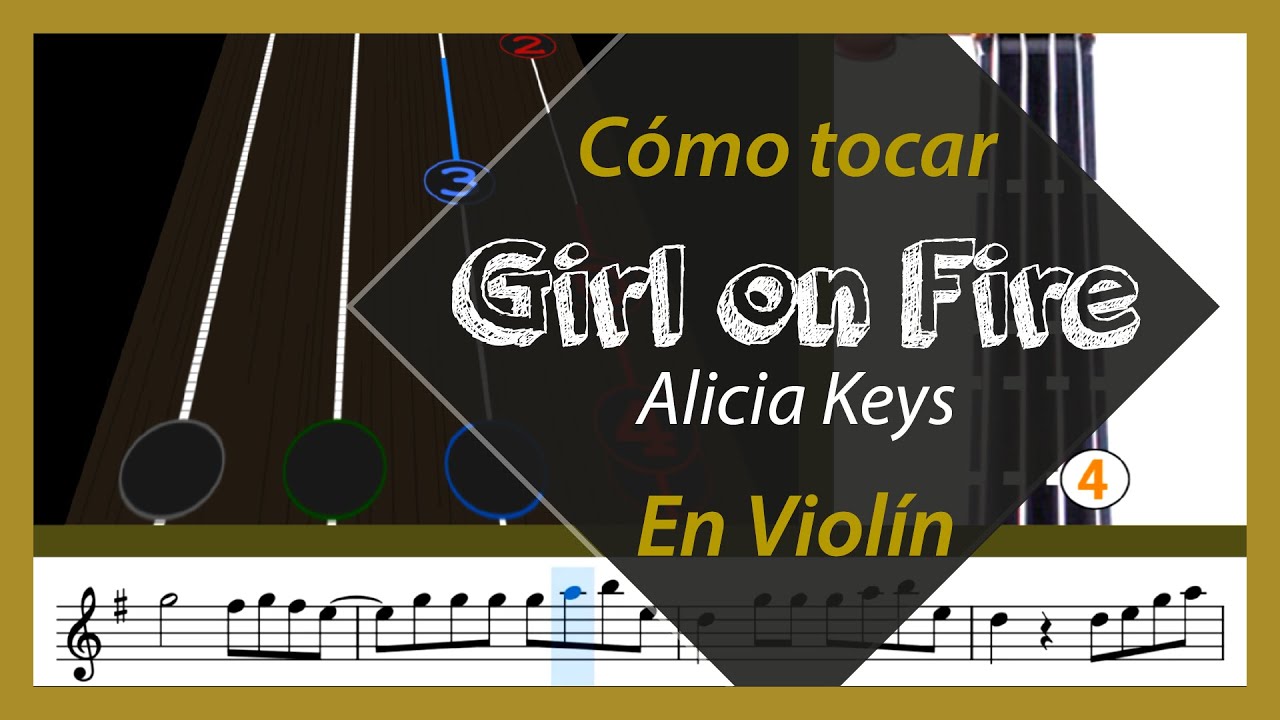 Girl on Fire | Violin🎻 Play along