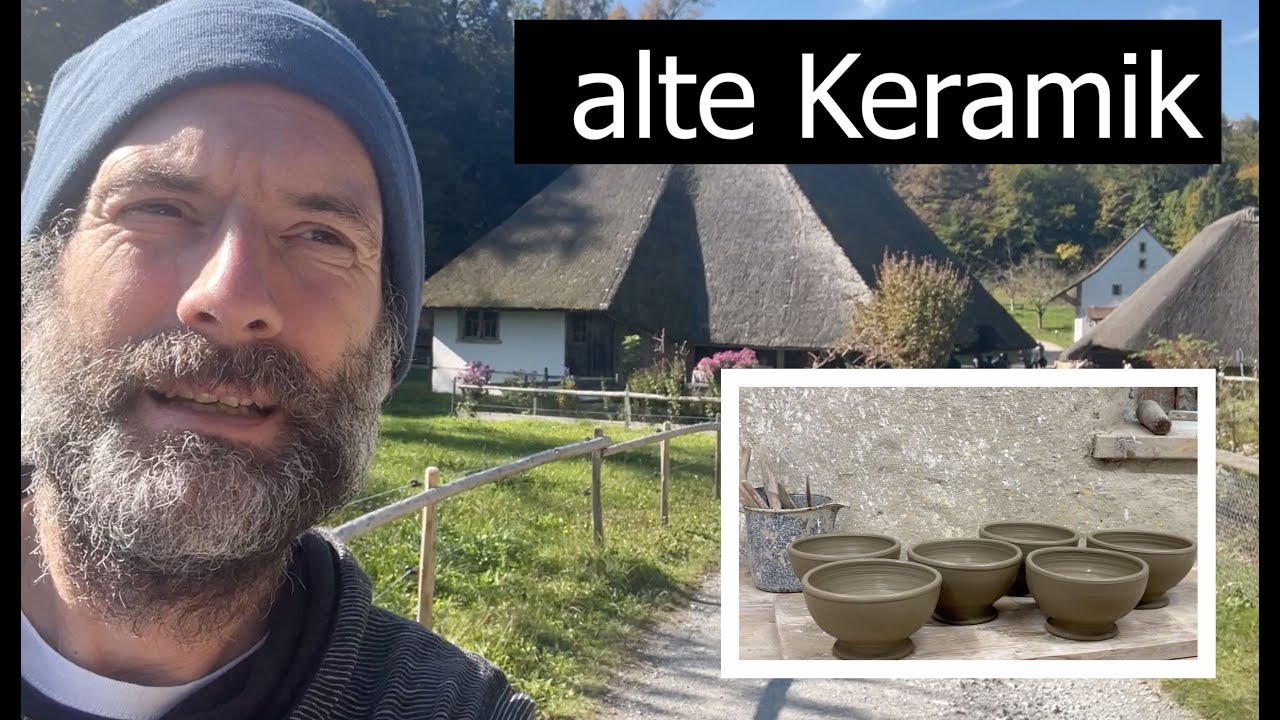 Keramik aus früheren Zeiten - Ballenberg Freilichtmuseum Schweiz - Töpferkurse