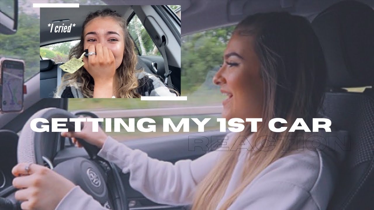 GETTING MY FIRST CAR (reaction) / new driver struggles/ how to PASS driving test FIRST TIME!
