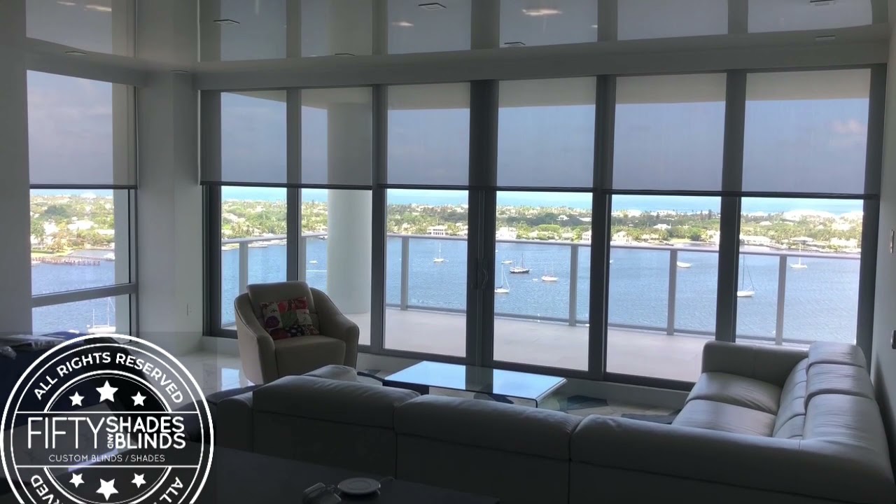 Fifty Shades and Blinds - Ten Percent Solar Shades