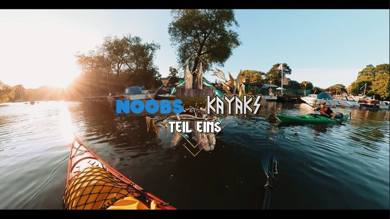Mann über Bord | Noobs in Kayaks | Schweden | TEIL 01 |  #wildcamping #kayaks #schweden