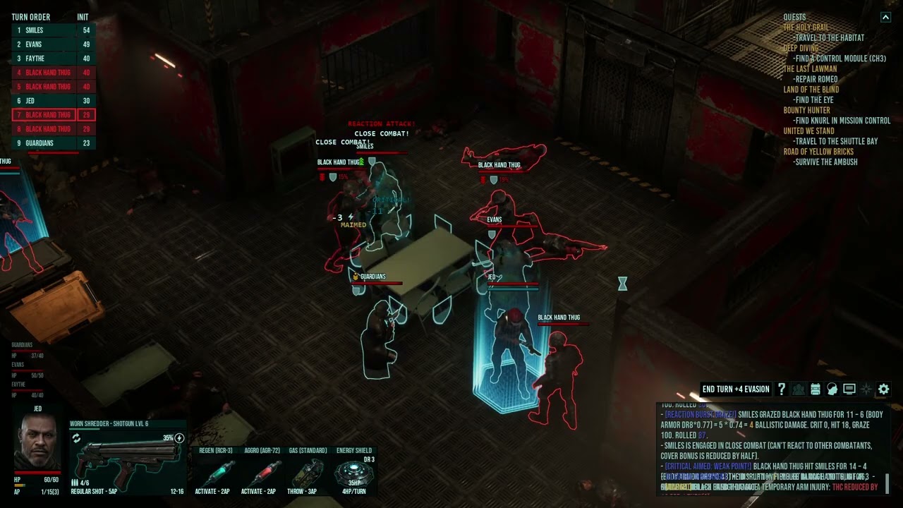 Colony Ship — Factory Ambush with Cult Leader party