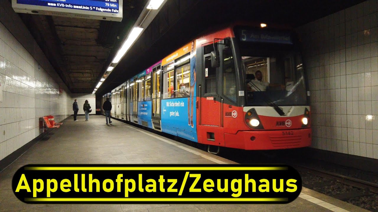 Stadtbahn Station Appellhofplatz/Zeughaus - Cologne 🇩🇪 - Walkthrough 🚶