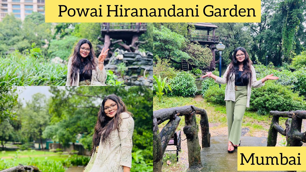 Powai Hiranandani Garden ~ Mumbai ~  Nirvana Park ~ Best Place To Chill Out🫶🏻 #mumbaikar #powai