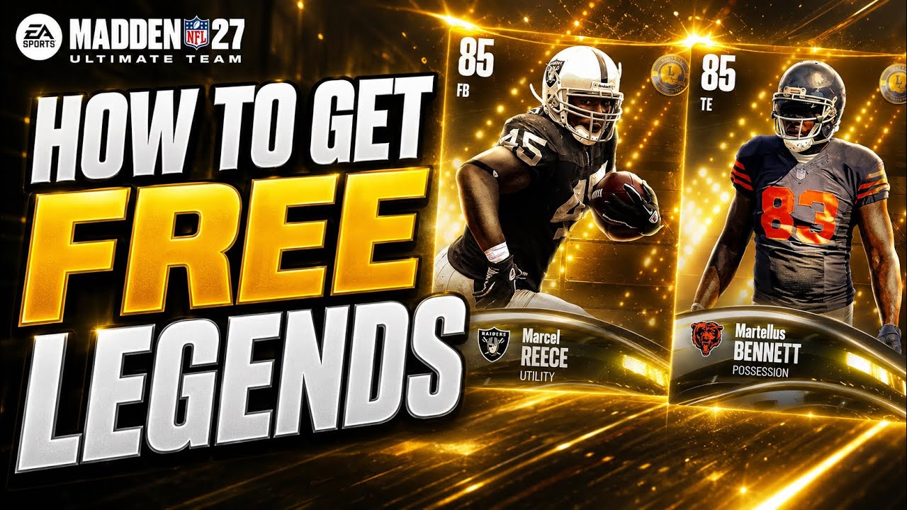 КАК ПОЛУЧИТЬ БЕСПЛАТНУЮ ЛЕГЕНДУ В MADDEN 27 ULTIMATE TEAM