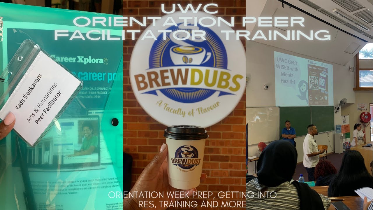 #univlog : UWC peer facilitator training 2024, Orientation week prep, back to campus  #roadto1k