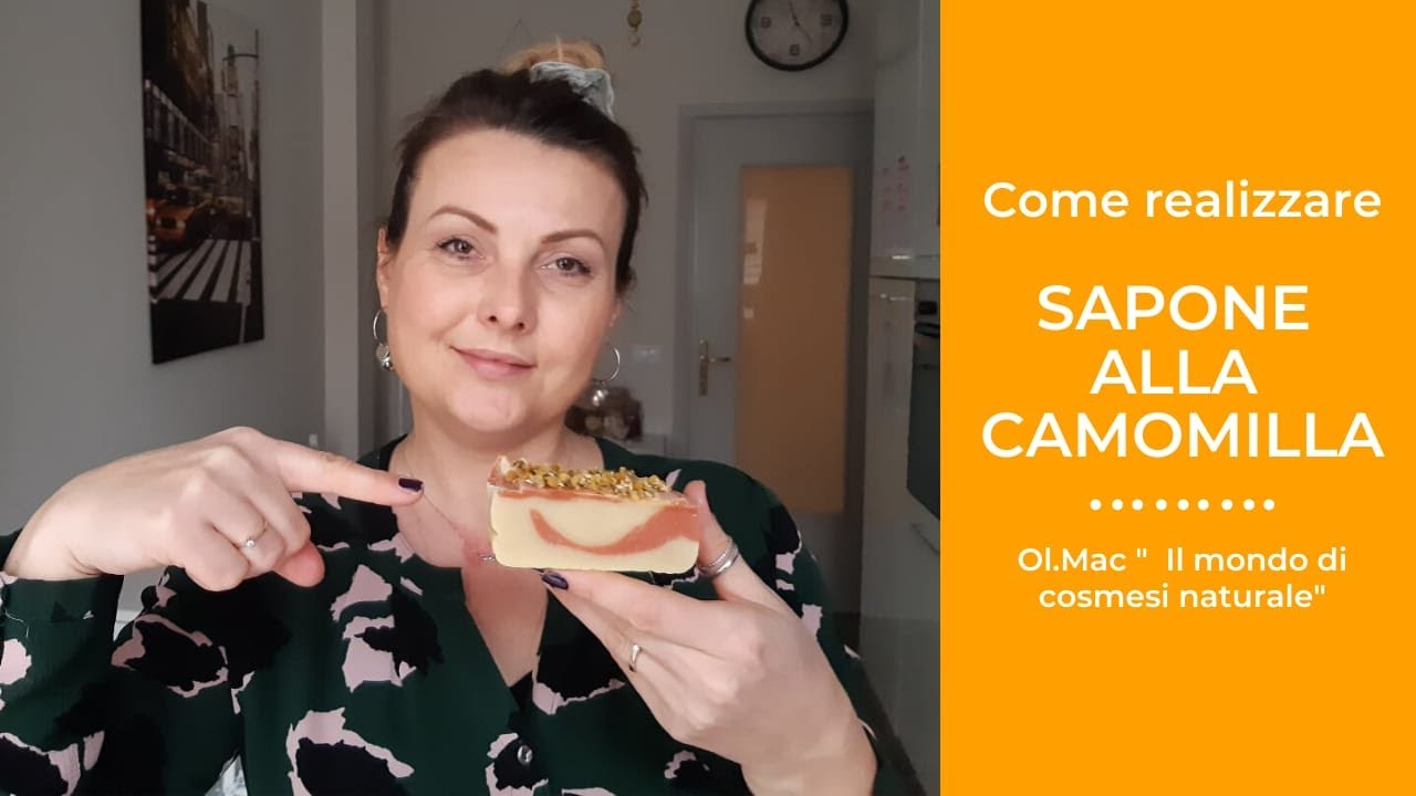SAPONE ALLA CAMOMILLA - Ol.Mac 