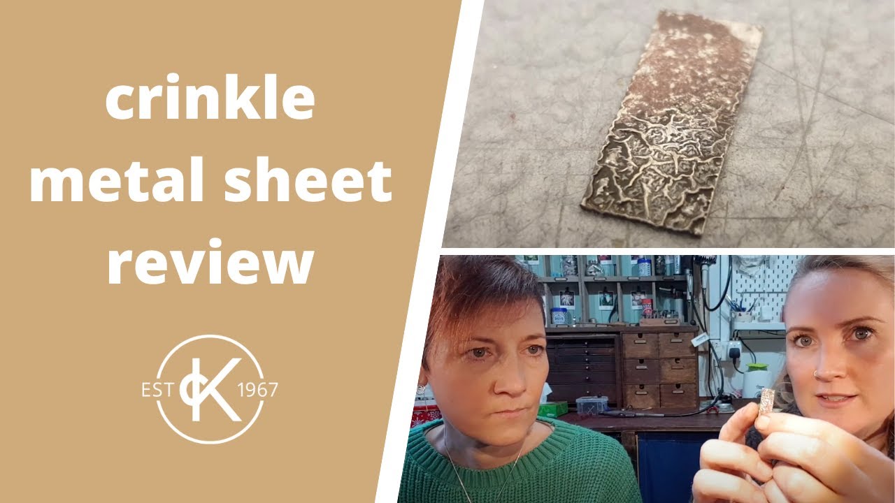 Kernowcraft's Crinkle Metal Sheet Review | 12 Months Of Metal