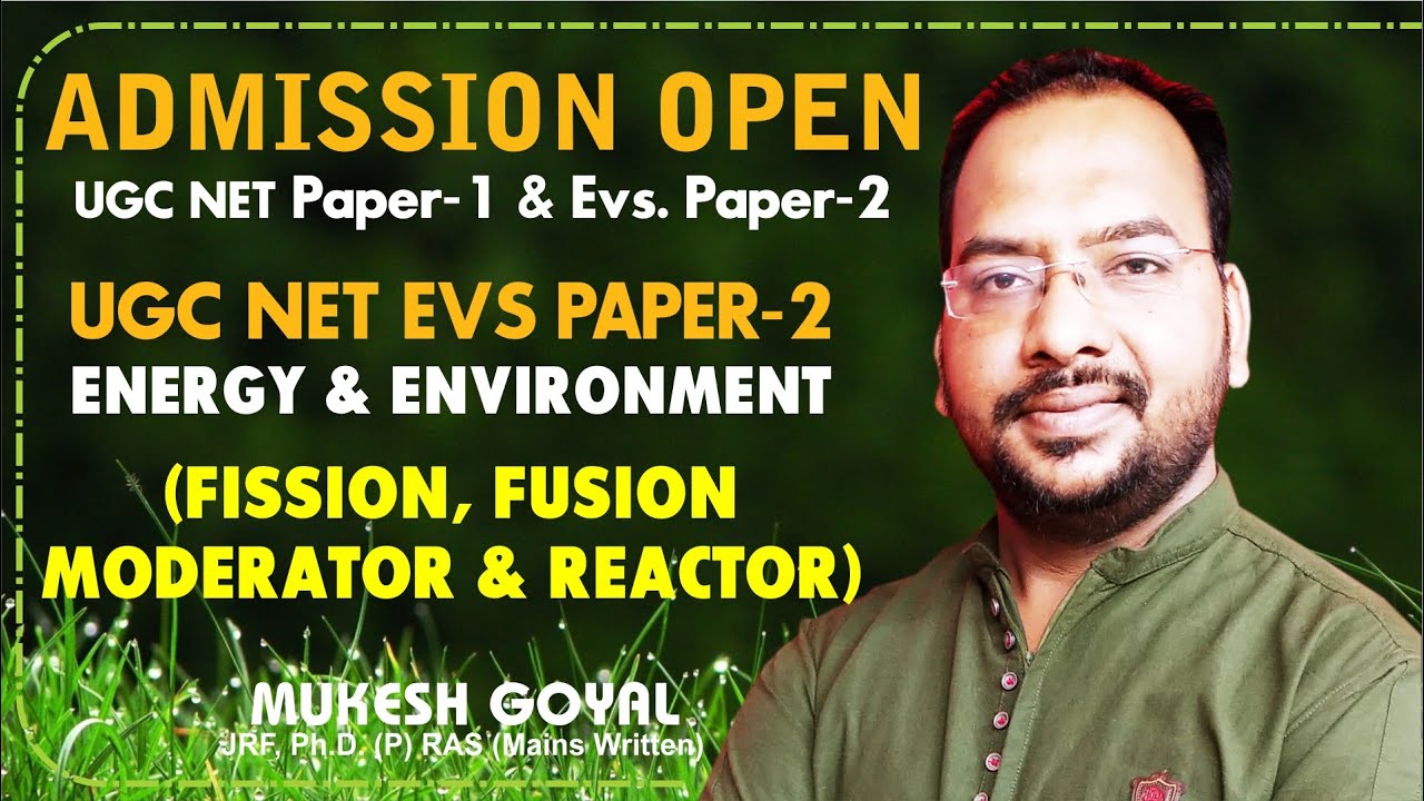 Environmental Science II UGC NET PAPER-2 II Energy & Environment