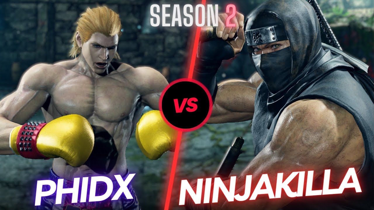 Tekken 8 | NinjaKilla (Law) VS Phidx (Steve) Player Match