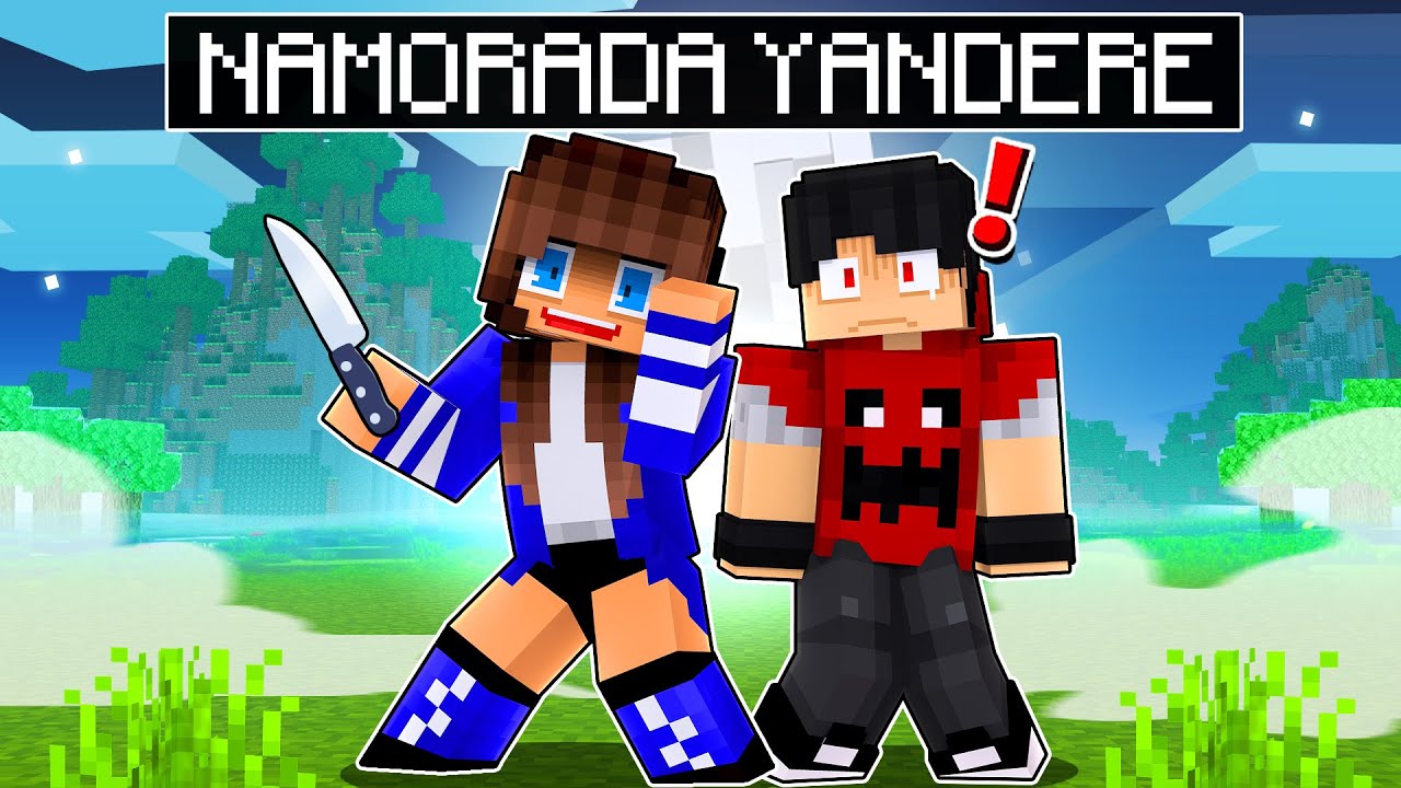 P3DRU tem uma NAMORADA YANDERE no Minecraft