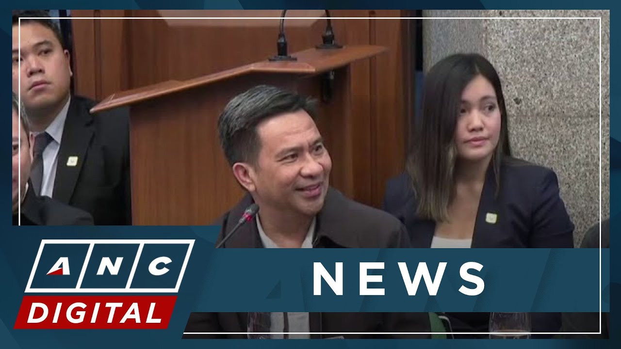 Alleged bagman of Henry Alcantara faces Senate Blue Ribbon probe | ANC