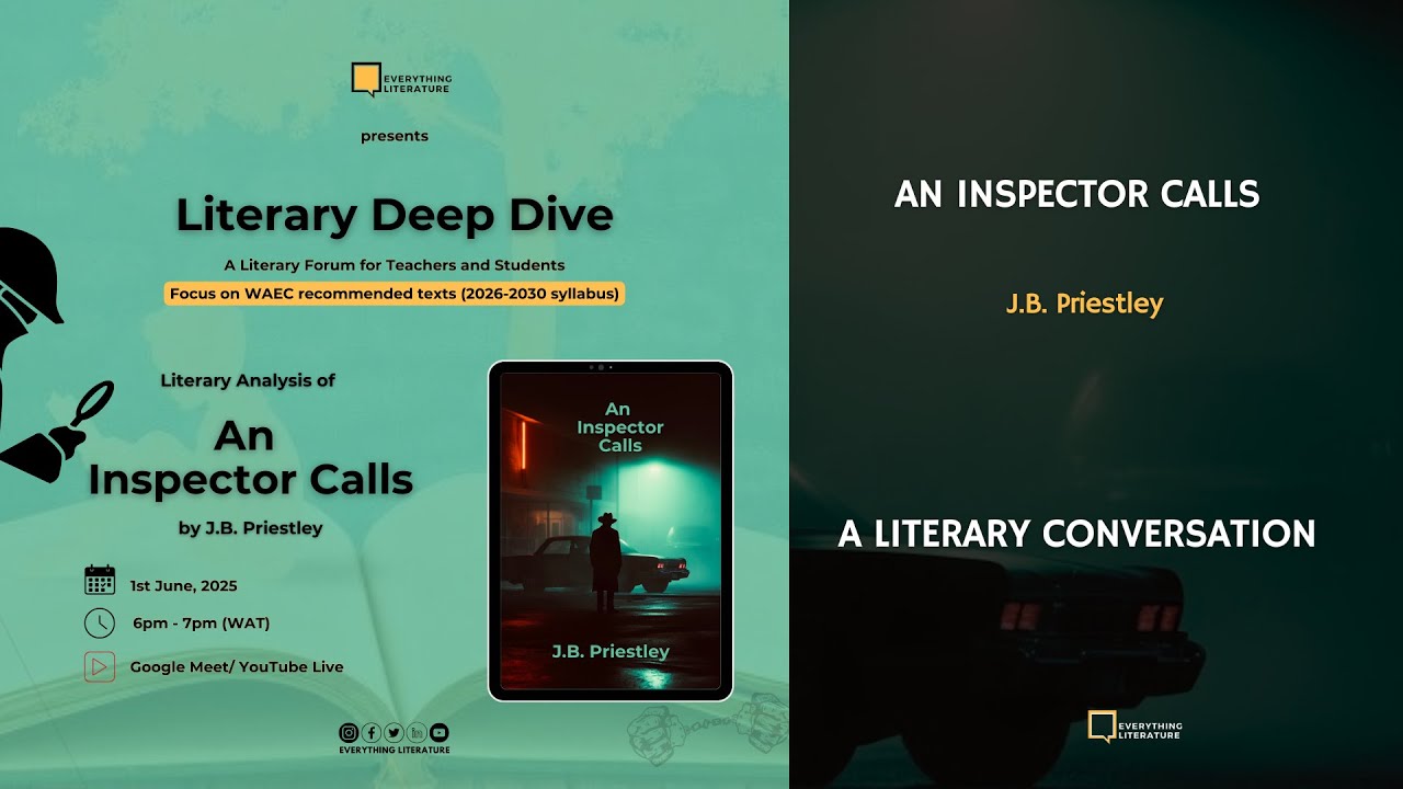 Literary Deep Dive into An Inspector Calls by J.B. Priestley | Themes and Character Identification