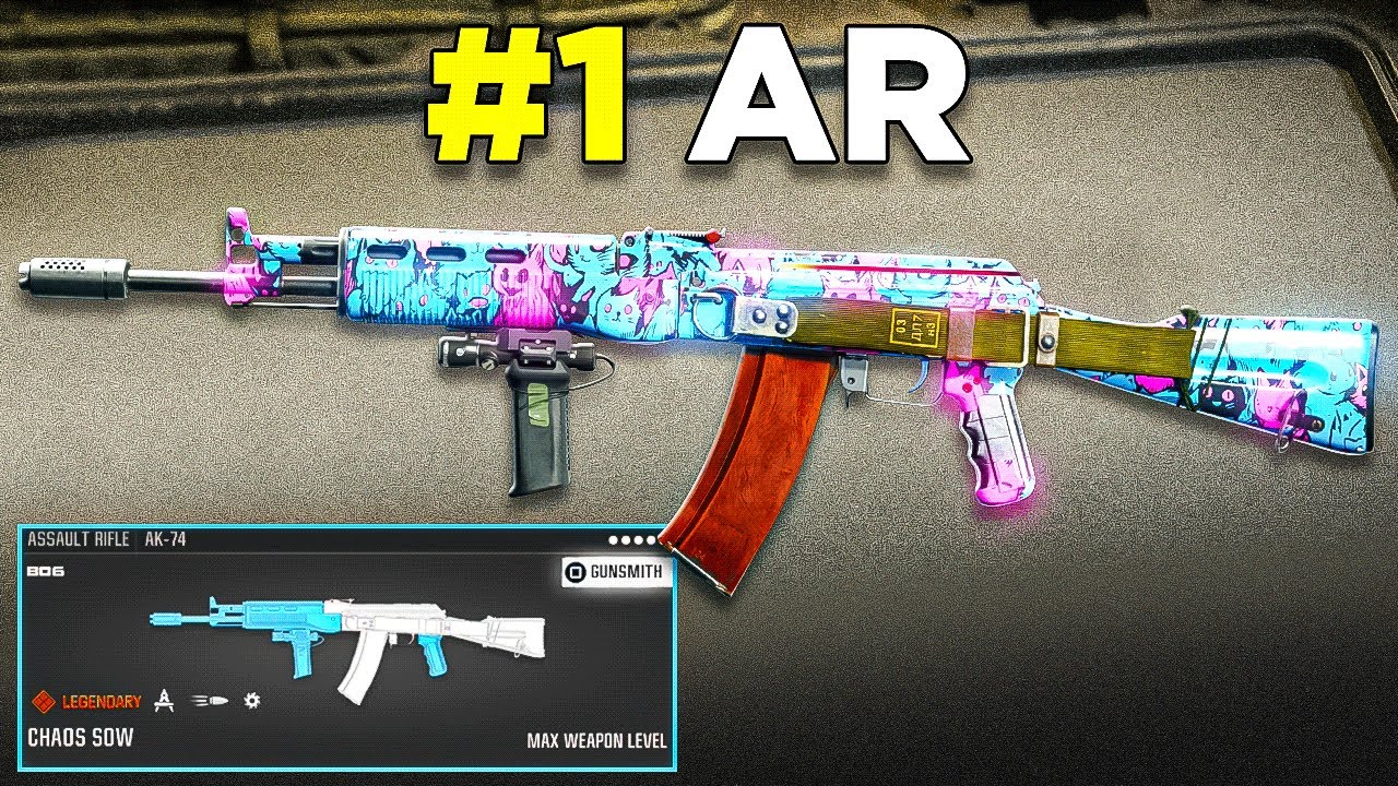 New STRONGEST AR is UNSTOPPABLE in BLACK OPS 6! (AK74)