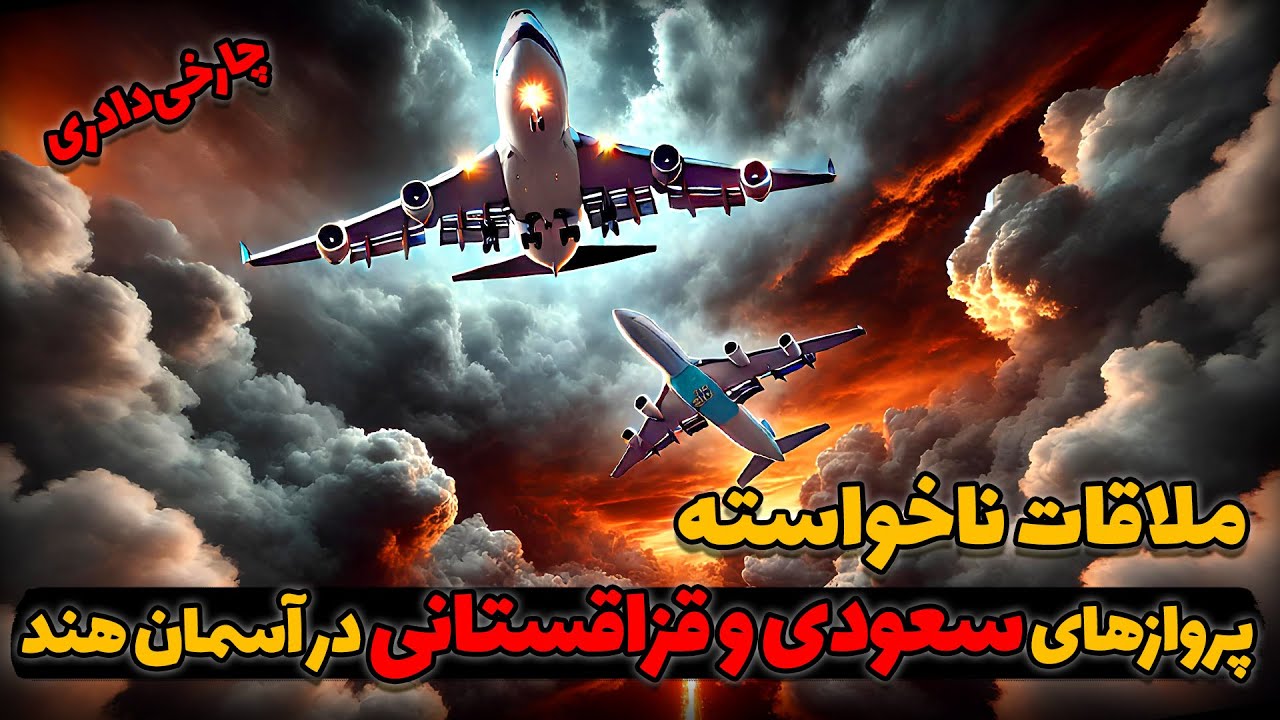 ملاقات پروازهای سعودی و قزاقستانی در آسمان هند | چارخی‌دادری