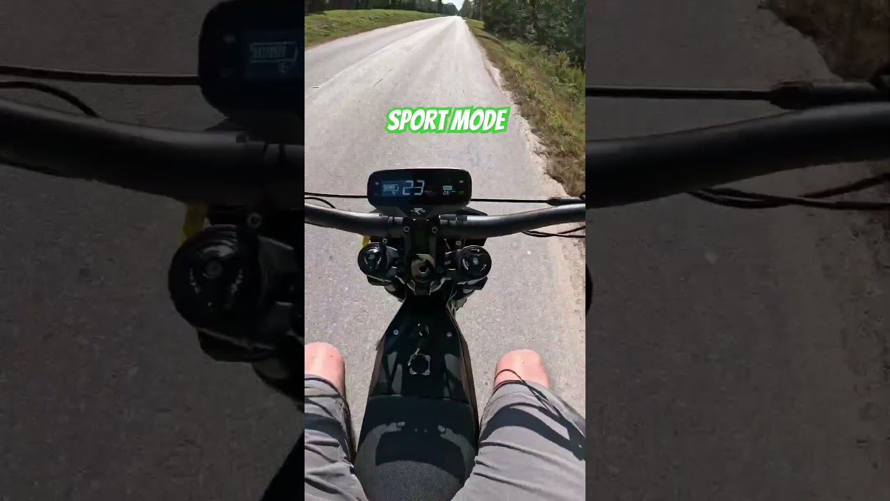 Rawrr Top Speed Run of each mode for the Mantis X - Check full video for E-moto review