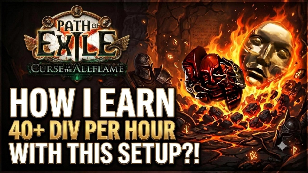 [PathofExile 3.29] How i earn 40+ Div per hour with this setup | Sanctum guide!