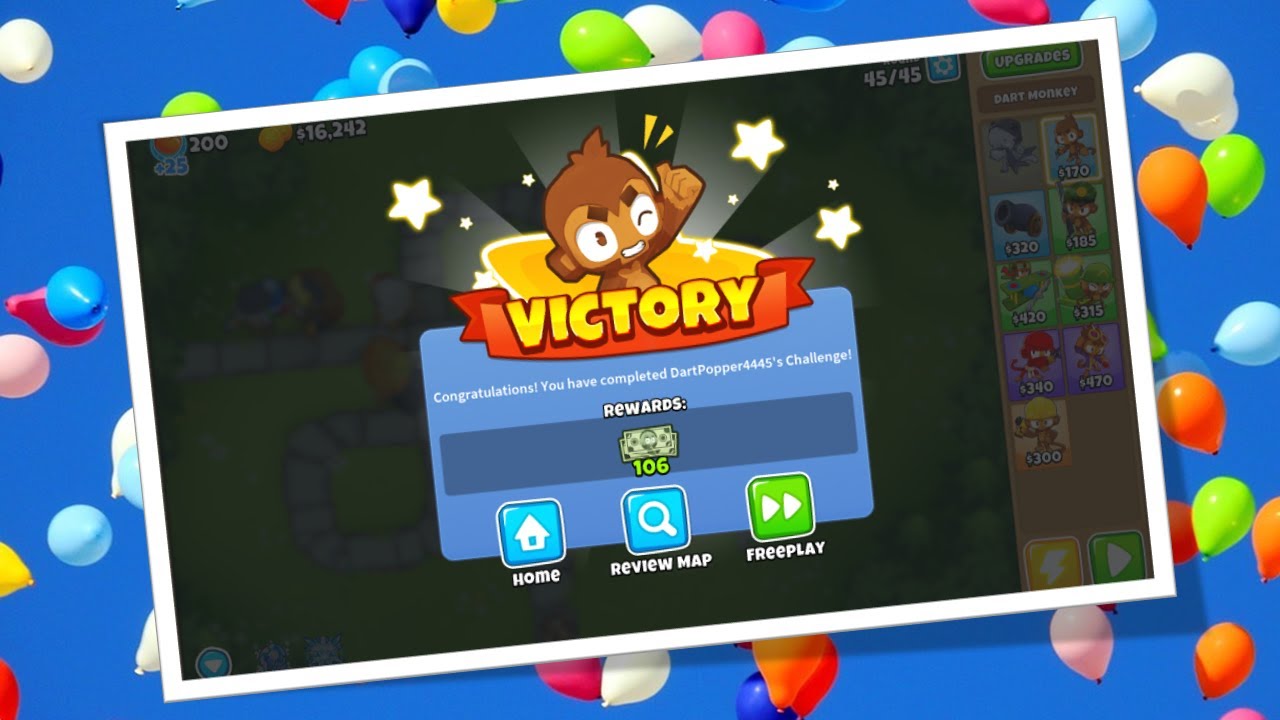 Bloons TD6 - Daily challenge 07/02/26 (WIN)