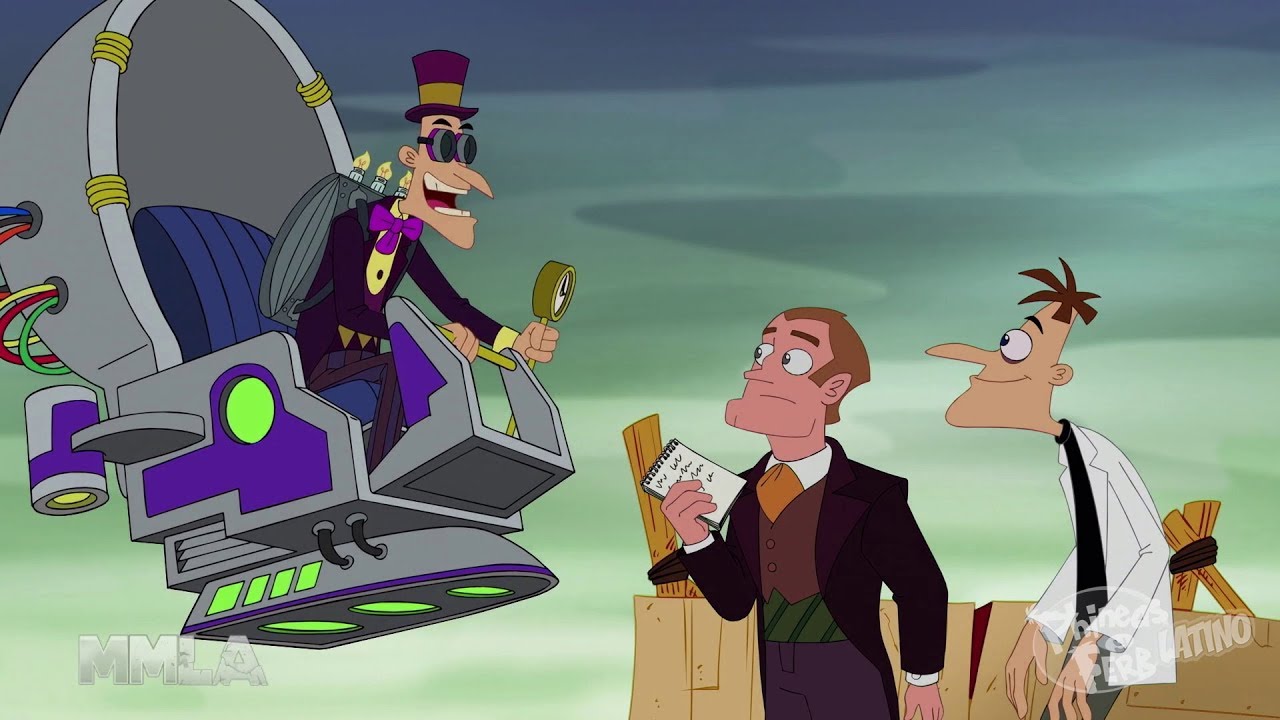 ¡Doof del futuro! | CROSSOVER La ley de Milo Murphy: El efecto Phineas y Ferb (Español latino)