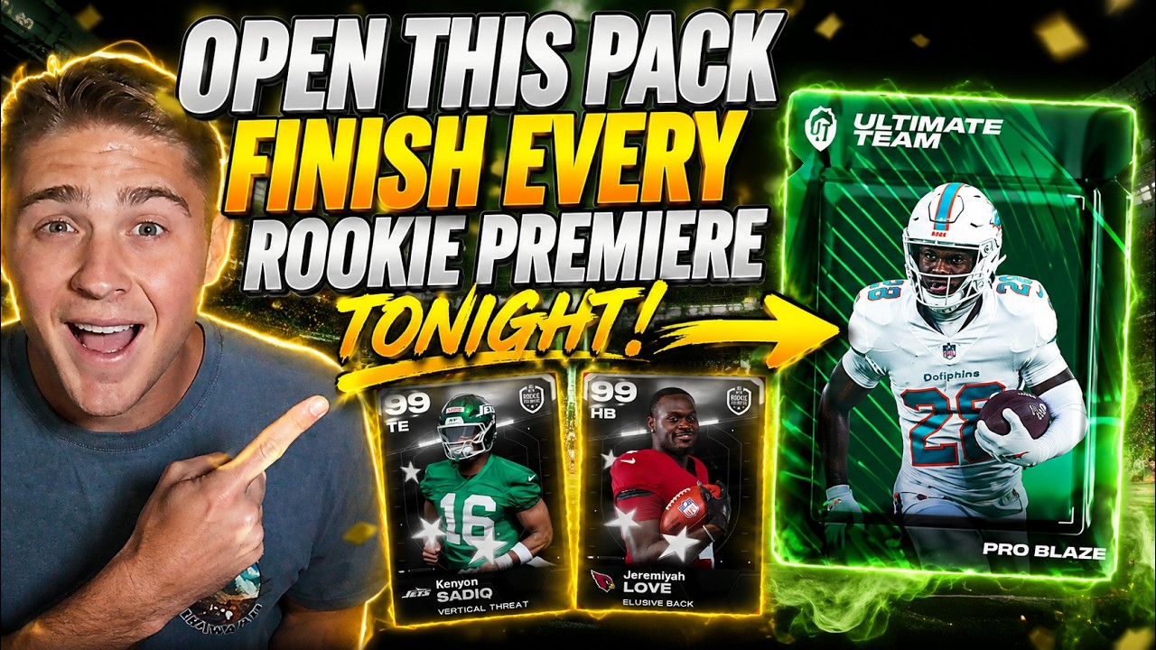Open THIS Pack to Finish EVERY Rookie Premiere TONIGHT!