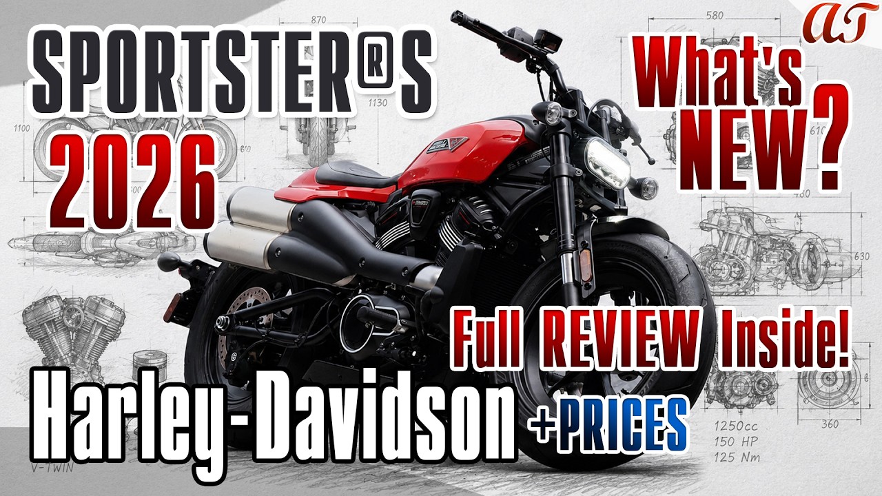 Harley-Davidson Sportster&reg; S 2026 года * Что нового? Полный обзор внутри! Технические характерист...