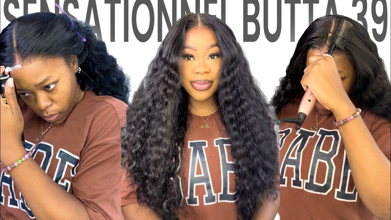 $32 SLAY! | Sensationnel Butta HD Lace Front Wig - Unit 39
