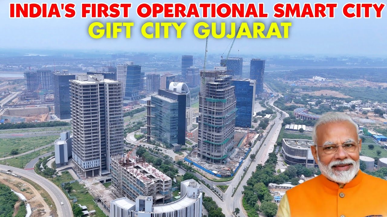 GIFT City Update |Gujarat International Finance Tec-City #4k 