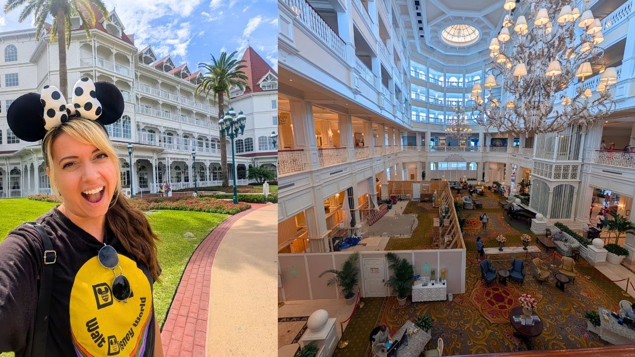 Grand Floridian Lobby Construction Update!