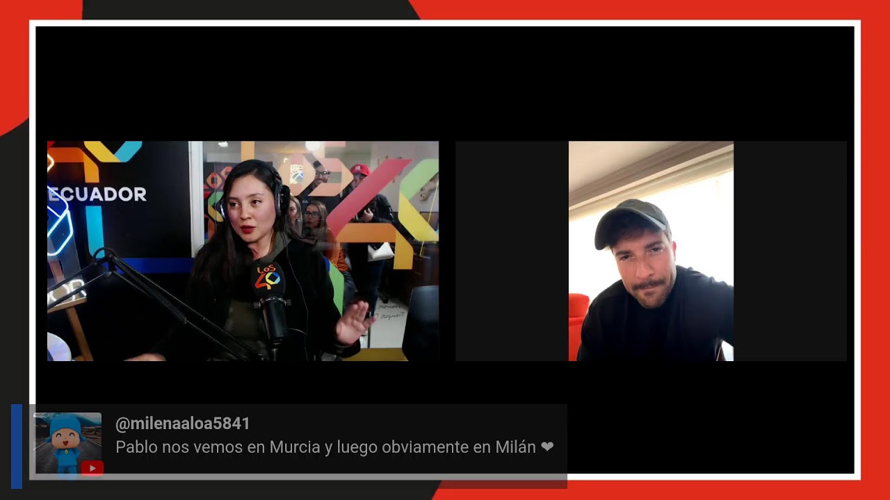 PABLO ALBOR&Aacute;N EN LOS40