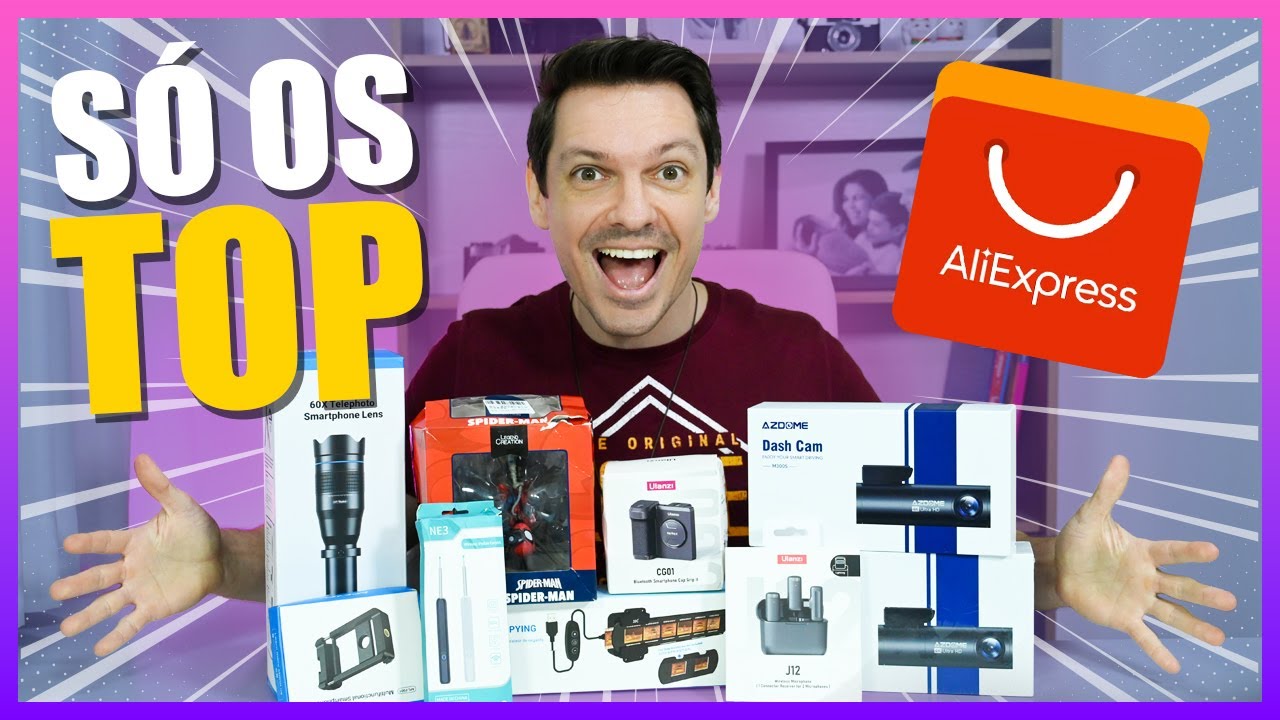 8 PRODUTOS INCRÍVEIS QUE IMPORTEI SEM TAXA no ALIEXPRESS!