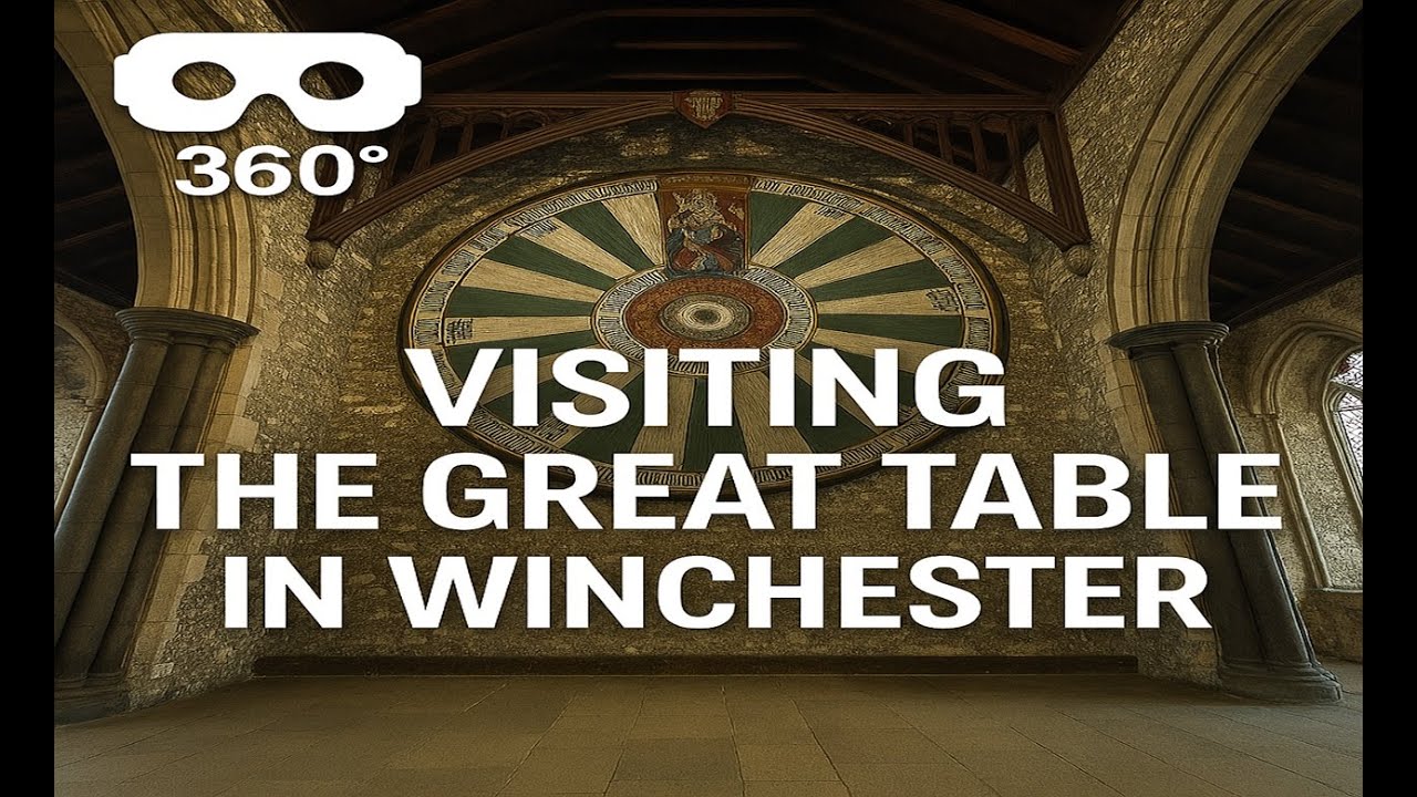 360° VR Experience: King Arthur's Round Table | Winchester Great Hall