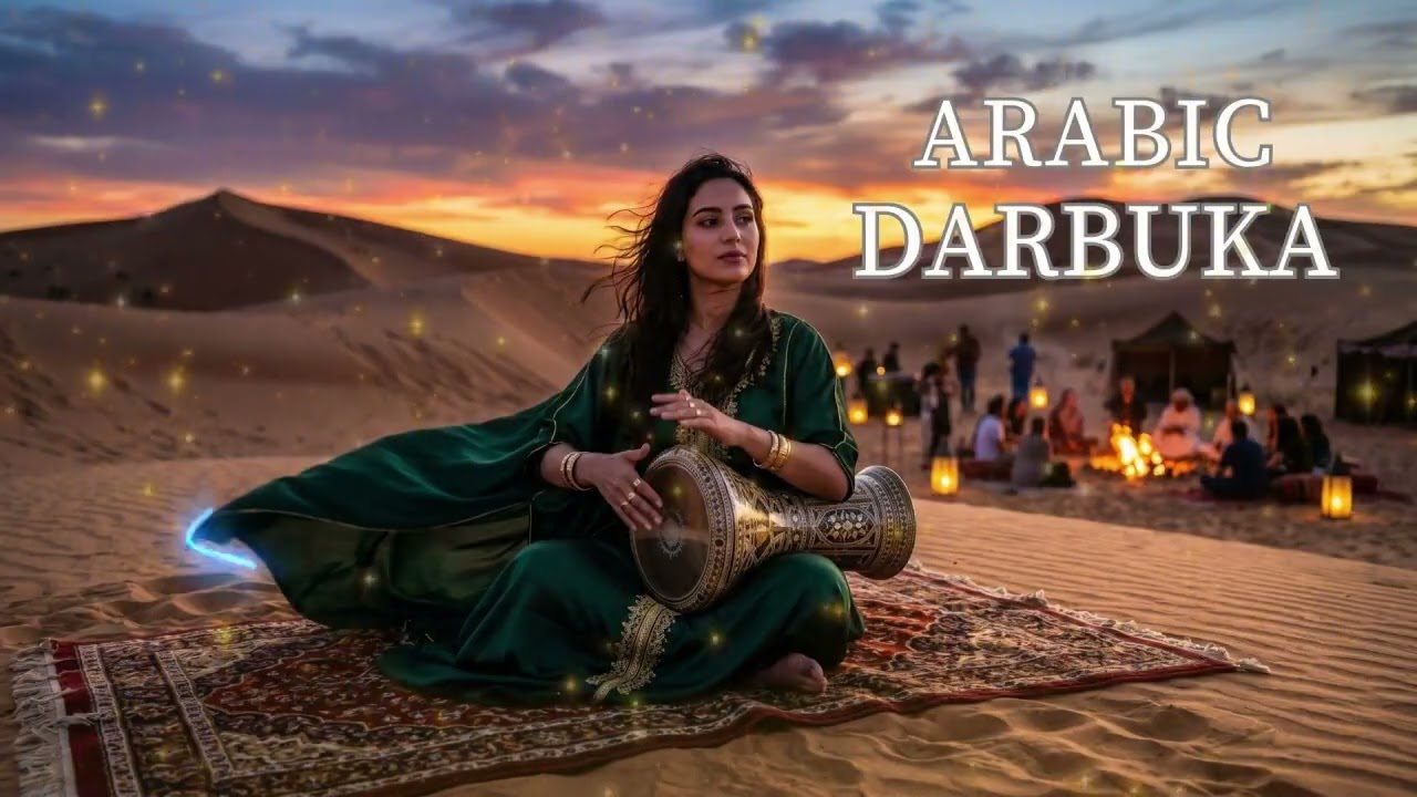 Night Drive Deep House 8D | Arabic Tabla & Sitar Fusion  Sahara Night Mix