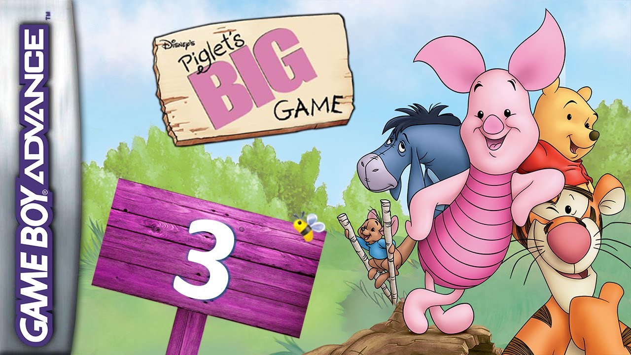 Disney's Piglet's Big Game (Game Boy Advance) - HD Walkthrough Chapter 3 - Eeyore's Dream