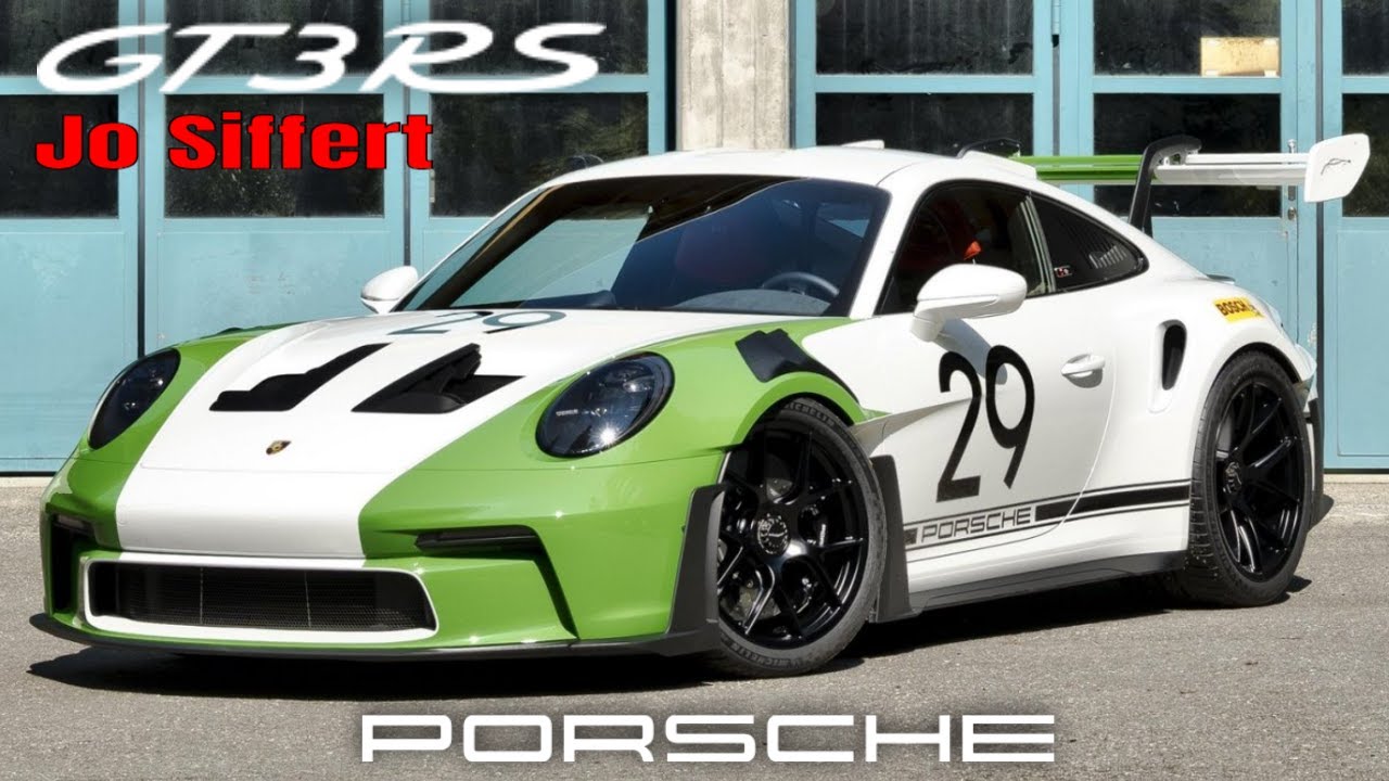 2025 Porsche 911 GT3 RS Tribute to Jo Siffert