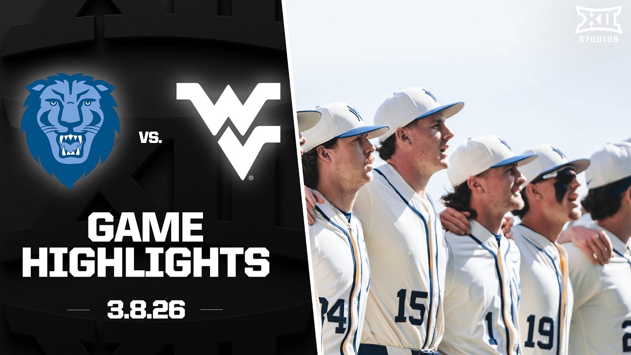 Columbia vs. West Virginia Highlights (3.8.26) | 2026 Big 12 Baseball