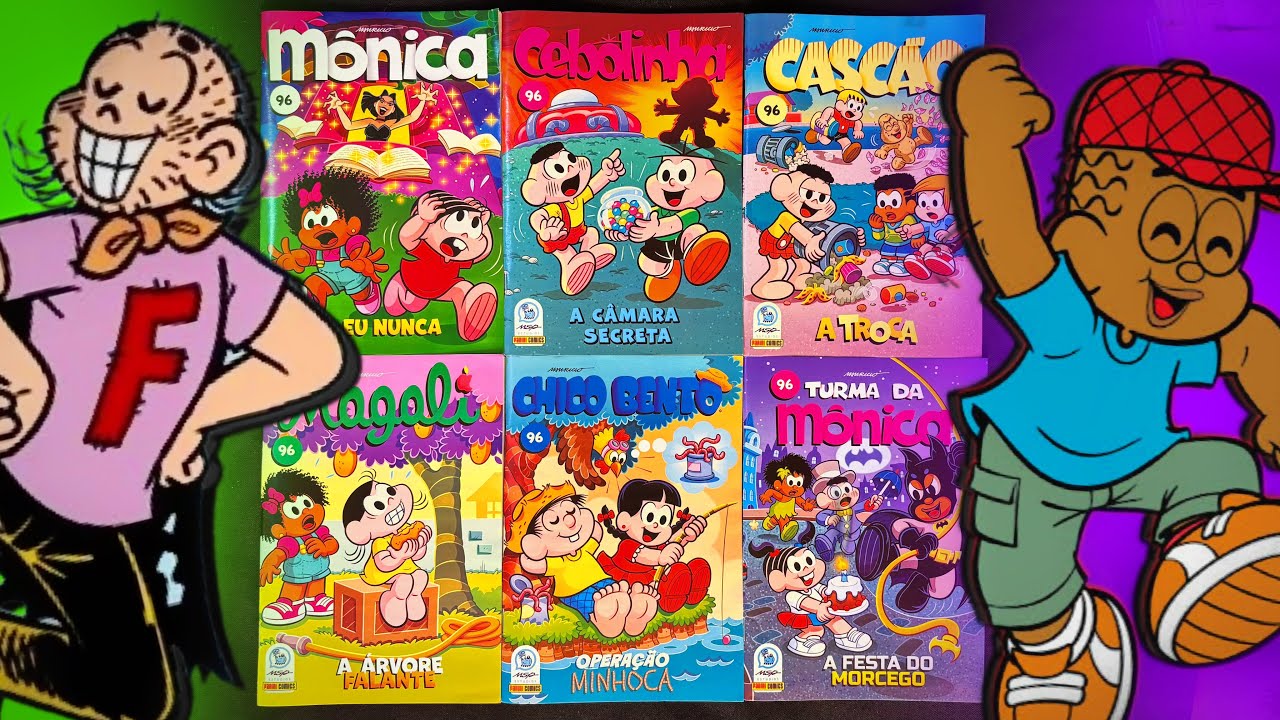 Gibis 96 da Turma da Mônica - Histórias INSANAS!!