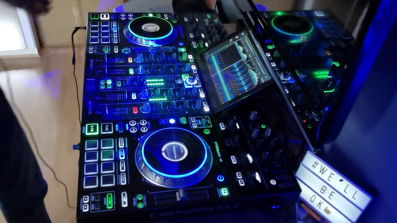 Deep house mix - Denon prime4,using tidal/beatport link, Anjunadeep/This ever happened, label mix.