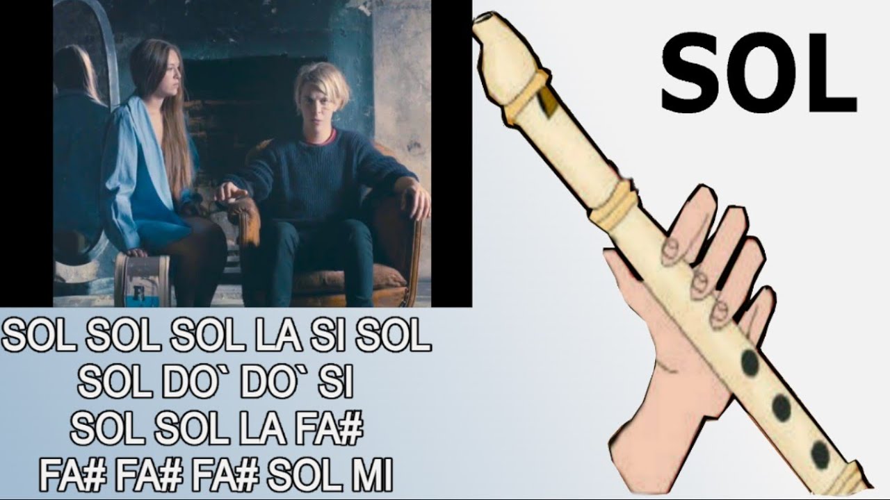 Tom Odell, Another love, flauta dulce f&aacute;cil, tutorial con animaci&oacute;n, easy flute recorder