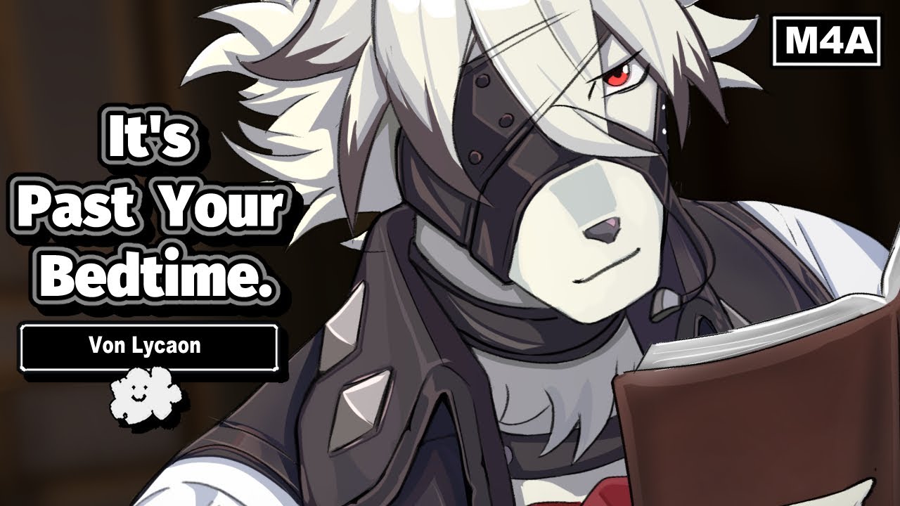 Your Wolf Butler Comforts and Reads you to Sleep (Sleep Aid)(Von Lycaon ASMR)| M4A ASMR RP