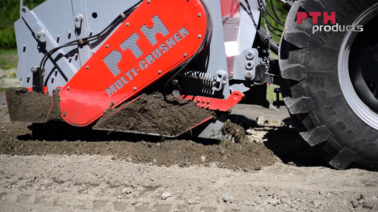 PTH Multi Crusher in action
