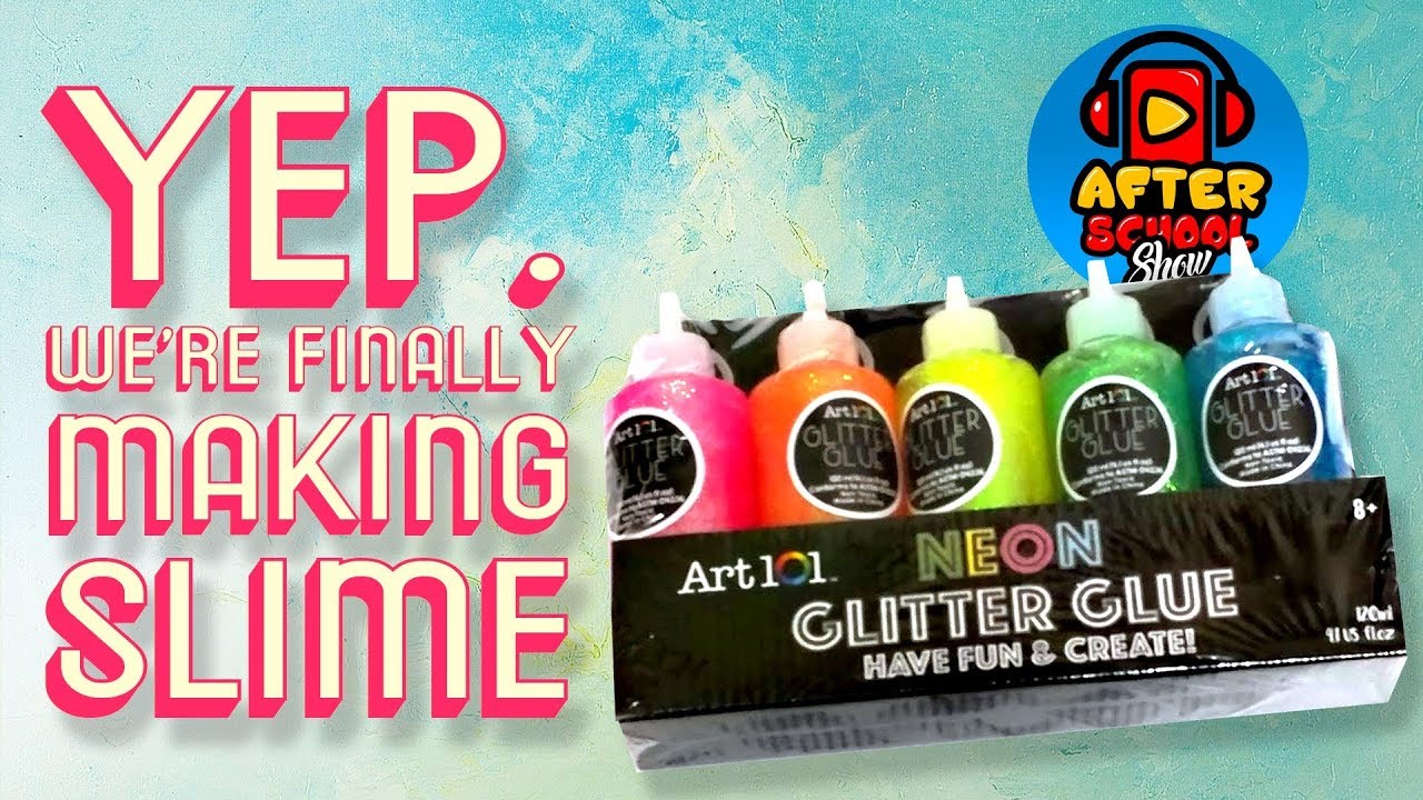 Dad Vs Son: Glitter Slime  - How to make Five Below glitter slime