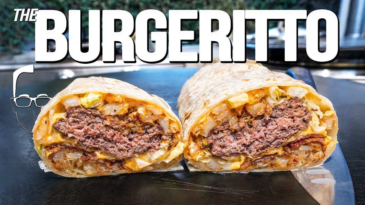 THE BURGERITTO (BURGER OR BURRITO OR BOTH?) | SAM THE COOKING GUY