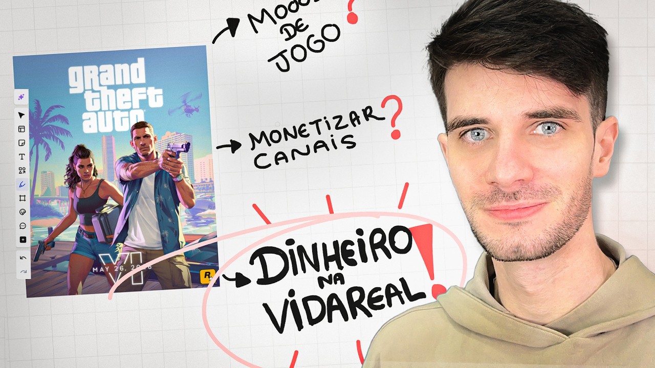 MEU PLANO pra FAZER DINHEIRO com GTA 6 EM 2026